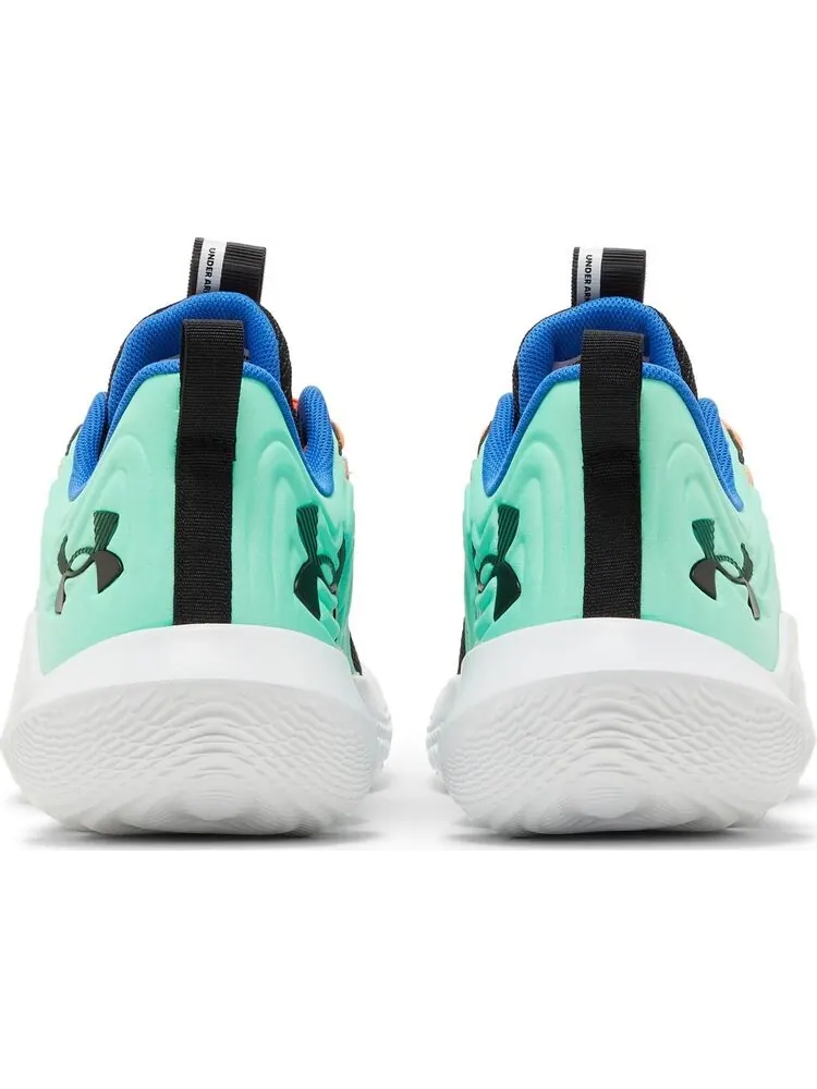 Кроссовки Under Armour Flow FUTR X 2 Black Antifreeze — изображение 6 из 8, черный