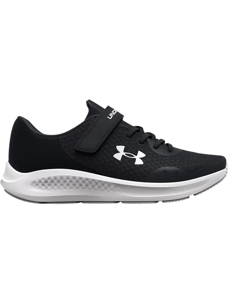 Кроссовки Under Armour Charged Pursuit 3 AC PS Black White — изображение 1 из 1, черный