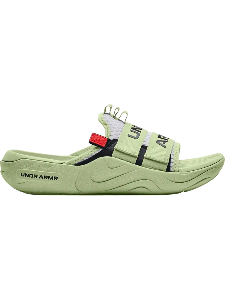 Сандалии Under Armour Alpha Slide Phosphor Green — изображение 1 из 1, зеленый