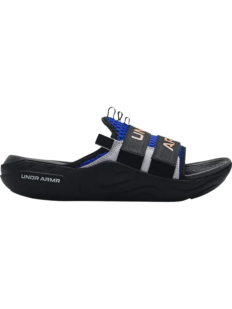 Сандалии Under Armour Alpha Slide Versa Blue Black — изображение 1 из 1, черный