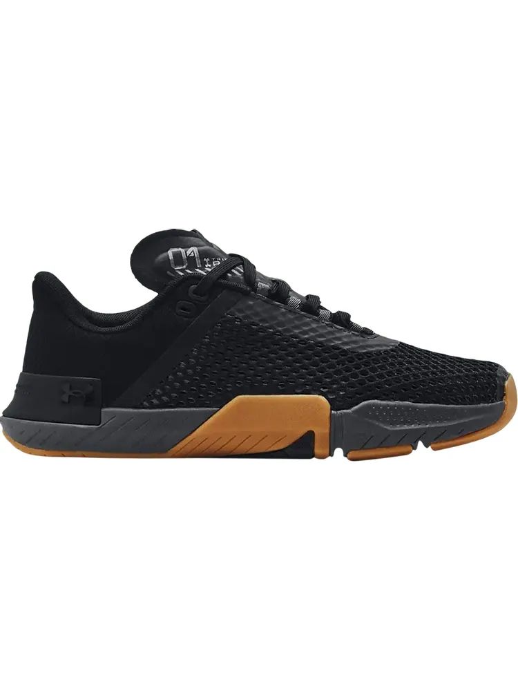 Кроссовки Under Armour TriBase Reign 4 Black Pitch Grey — изображение 1 из 1, черный