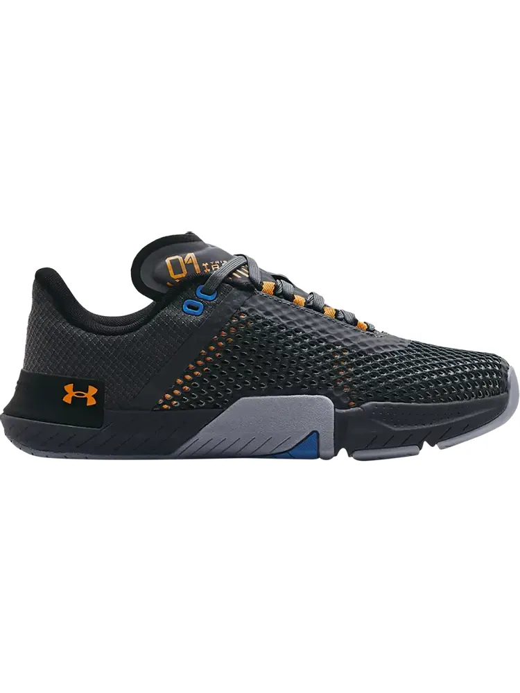 Кроссовки Under Armour TriBase Reign 4 Pitch Grey Black — изображение 1 из 1, серый