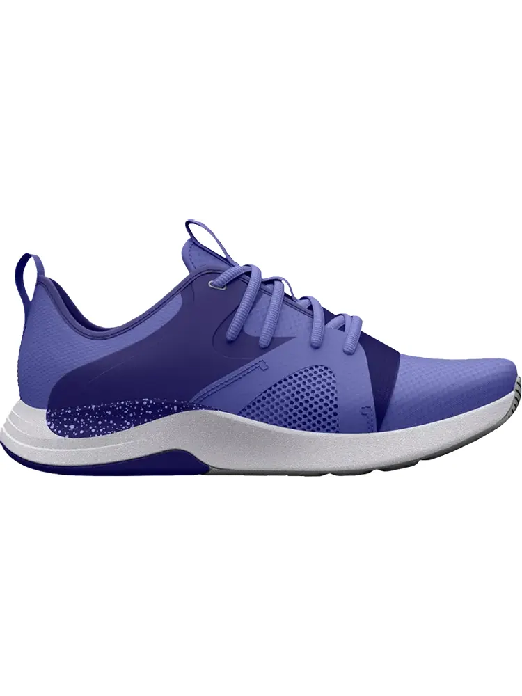 Кроссовки Under Armour Wmns Charged Breathe Lace TR Baja Blue — изображение 1 из 1, синий