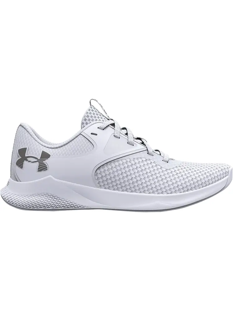 Кроссовки Under Armour Wmns Charged Aurora 2 White Metallic Warm Silver — изображение 1 из 1, белый