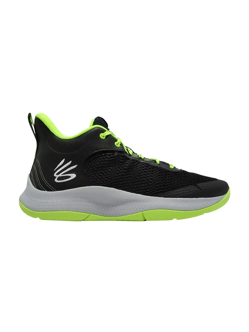 Кроссовки Curry 3Z6 Under Armour — изображение 1 из 1, черный/зеленый