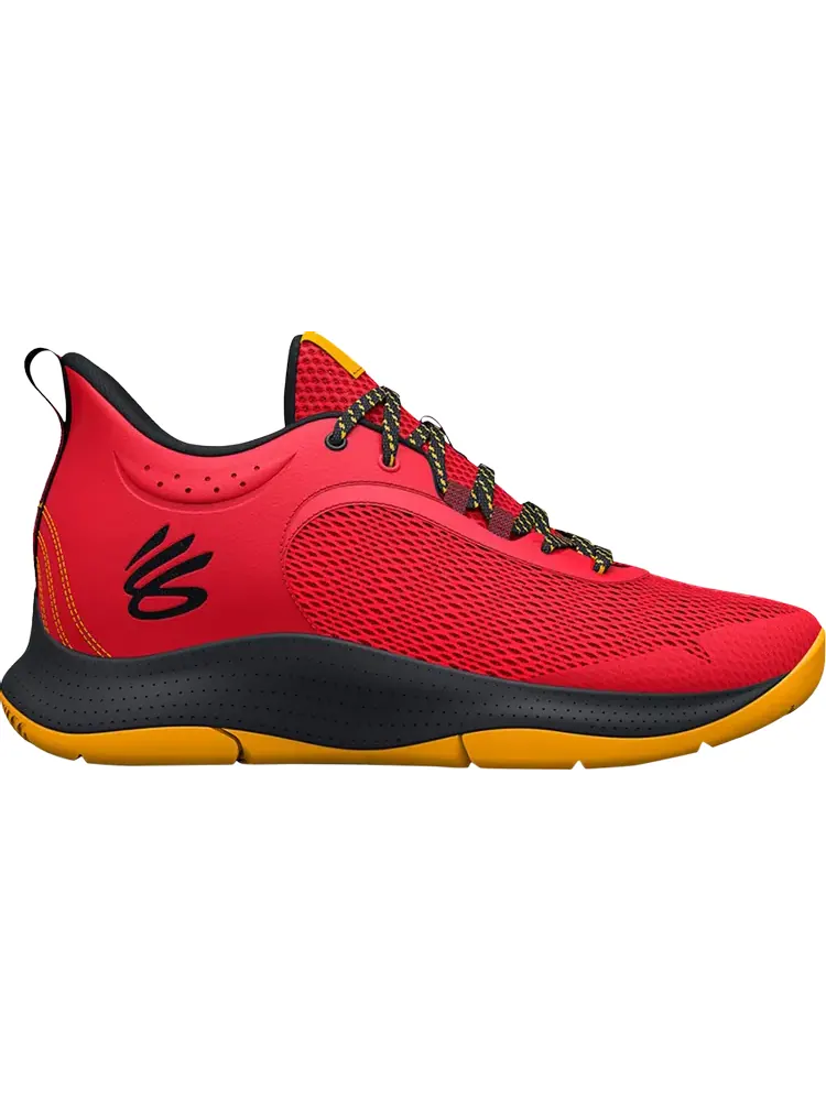 Кроссовки Under Armour Curry 3Z6 Bolt Red Black — изображение 1 из 1, красный