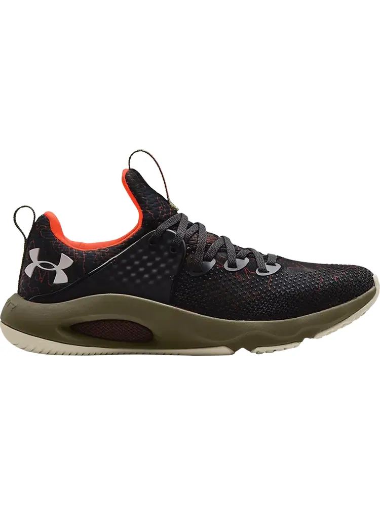 Кроссовки Under Armour HOVR Rise 3 Printed Tent Jet Grey — изображение 1 из 1, черный