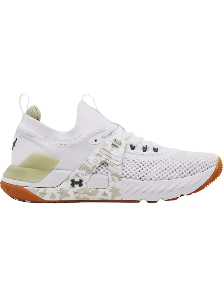 Кроссовки Under Armour Project Rock 4 Camo - White Pitch Grey — изображение 1 из 1, белый