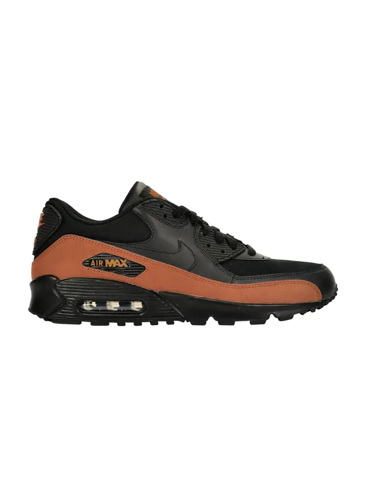 Кроссовки Nike Air Max 90 Leather — изображение 1 из 1, черный