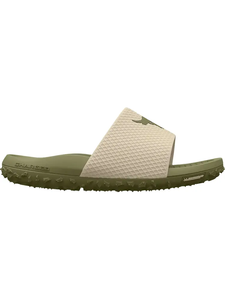 Сандалии Under Armour Project Rock Slide Khaki Base Thyme — изображение 1 из 1, зеленый