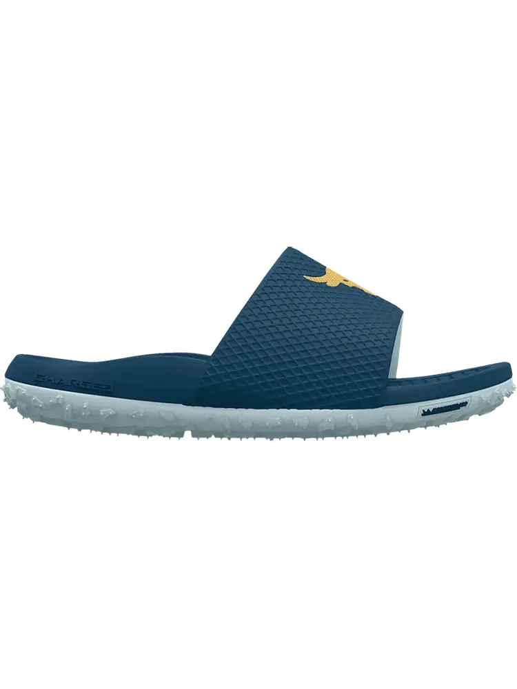 Сандалии Under Armour Project Rock Slide Deep Sea — изображение 1 из 1, синий