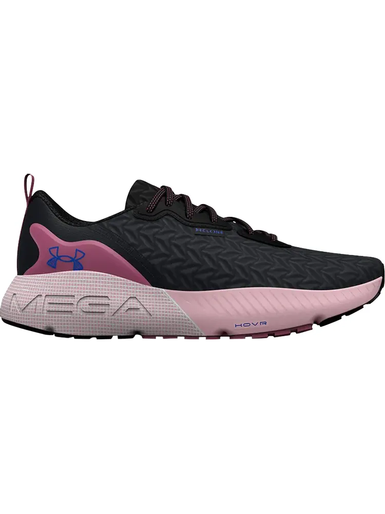 Кроссовки Under Armour Wmns HOVR Mega 3 Clone Black Prime Pink — изображение 1 из 1, черный