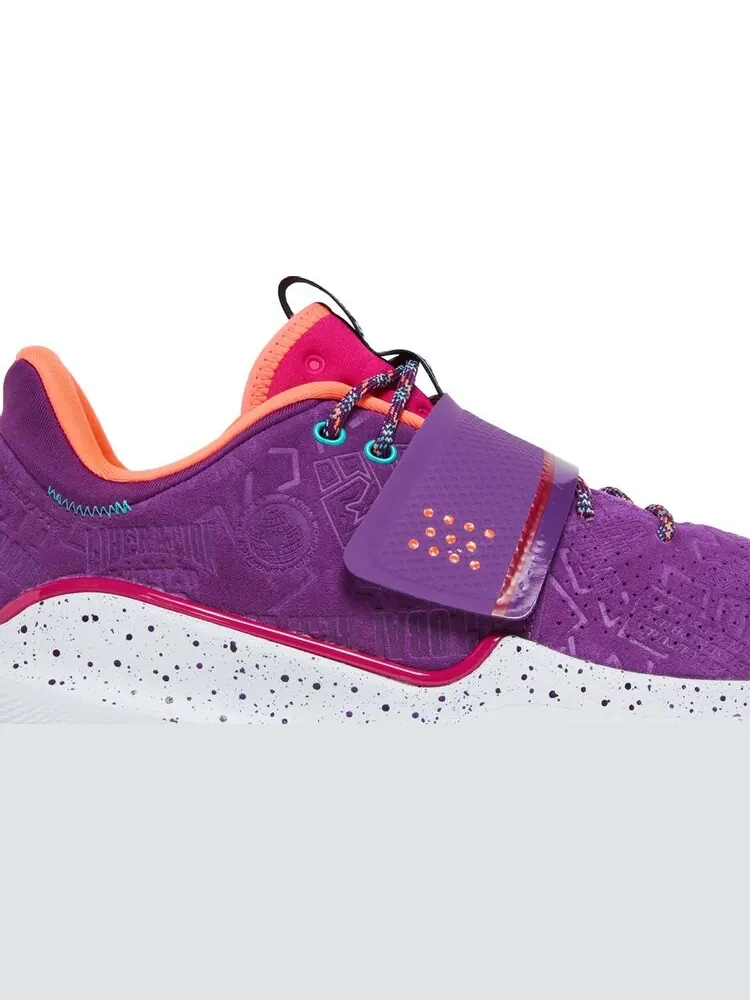 Кроссовки Under Armour Flow FUTR X Black History Month — изображение 2 из 8, фиолетовый