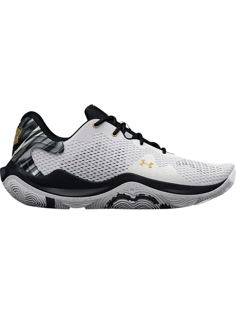 Кроссовки Under Armour Spawn 4 Printed - White Black — изображение 1 из 1, белый