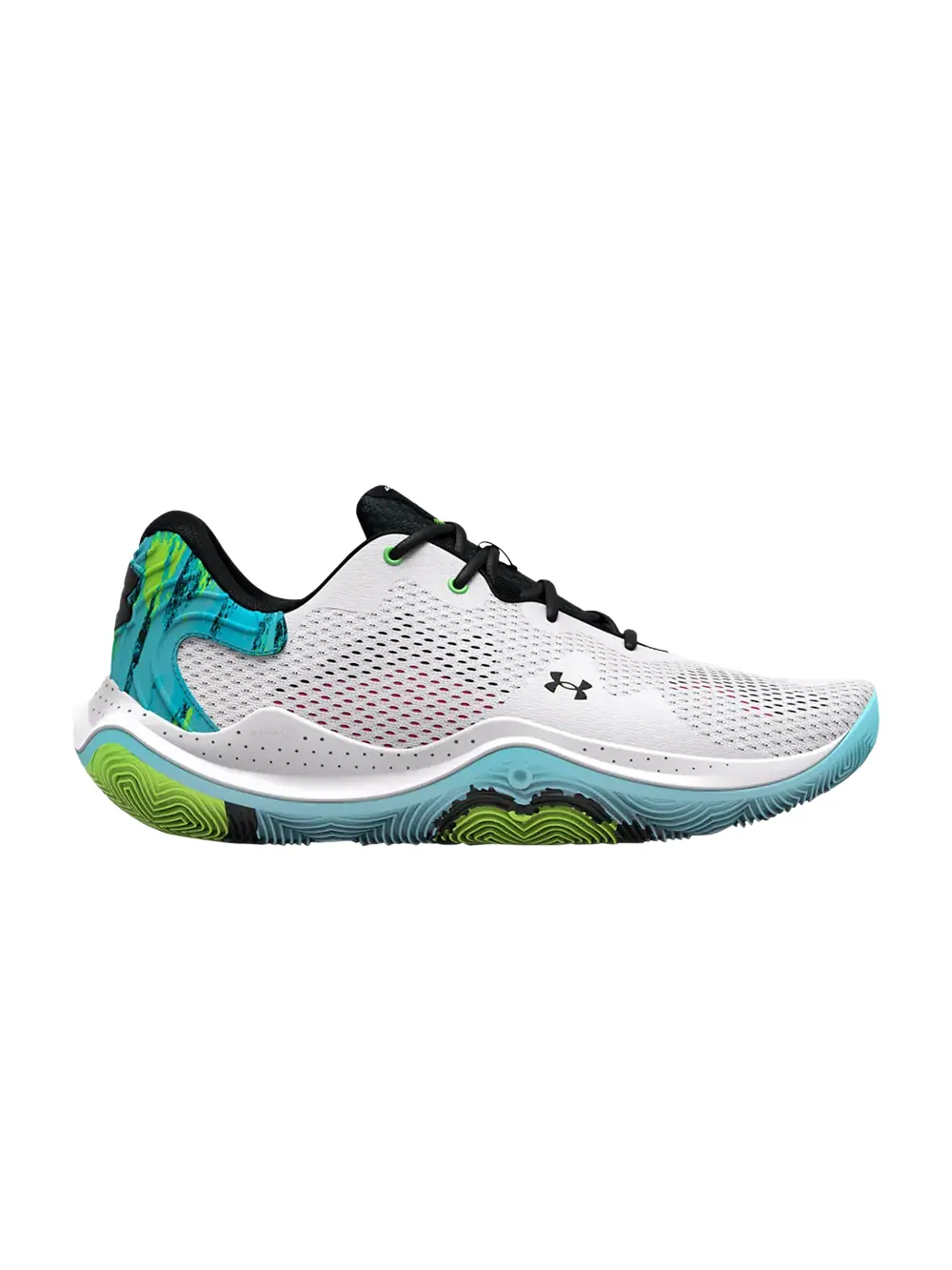 Кроссовки Anatomix Spawn 4 Printed Under Armour — изображение 1 из 1, белый/черный