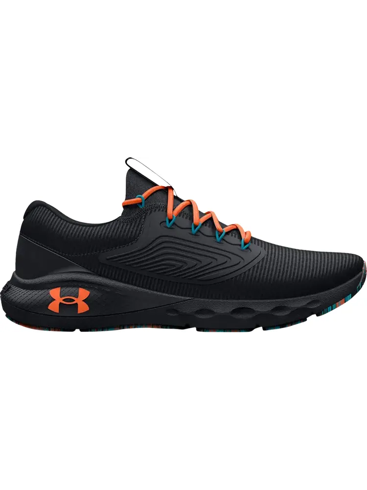 Кроссовки Under Armour Charged Vantage 2 Marble - Black Orange Blast — изображение 1 из 1, черный