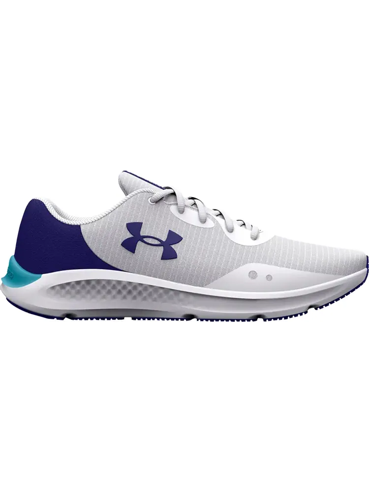 Кроссовки Under Armour Charged Pursuit 3 White Sonar Blue — изображение 1 из 1, белый