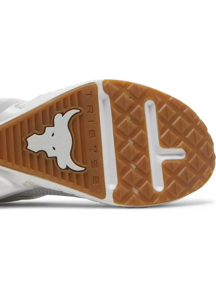 Кроссовки Under Armour Project Rock 5 White Gum — изображение 5 из 8, белый