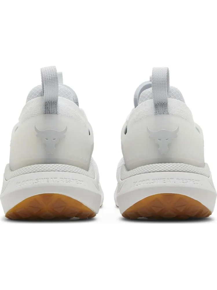 Кроссовки Under Armour Project Rock 5 White Gum — изображение 6 из 8, белый
