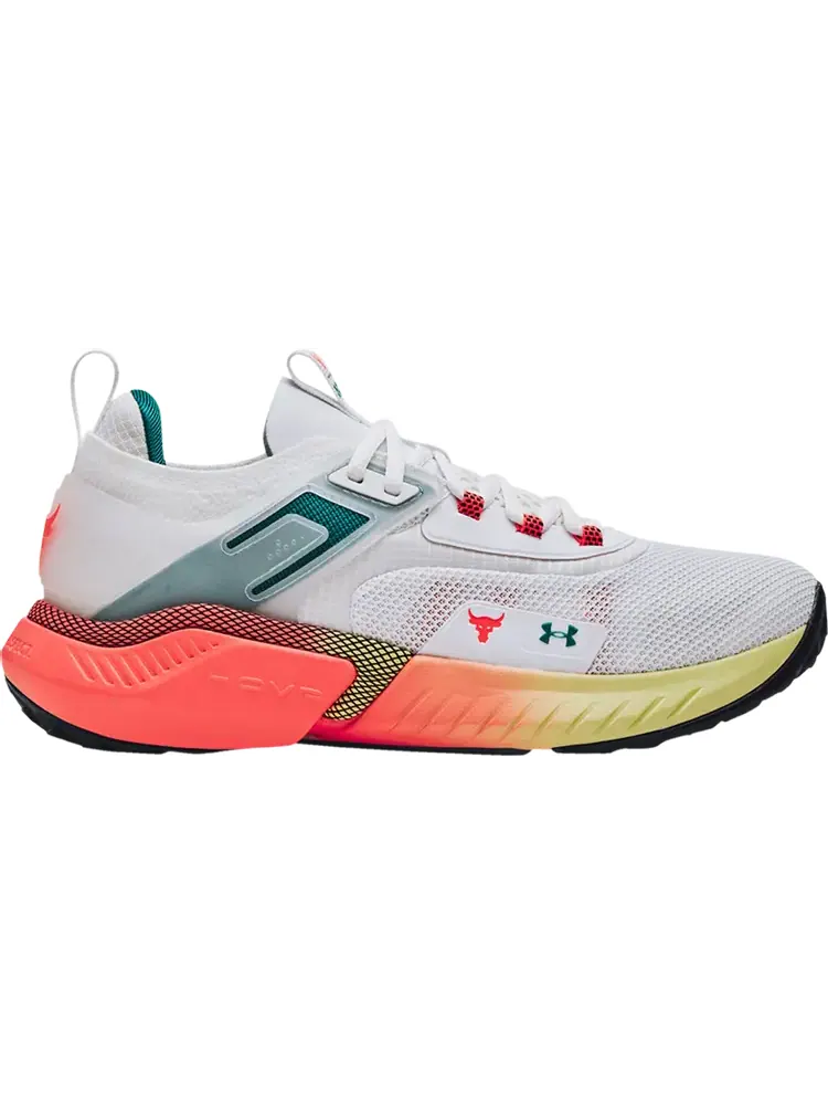 Кроссовки Under Armour Project Rock 5 White After Burn — изображение 1 из 1, белый