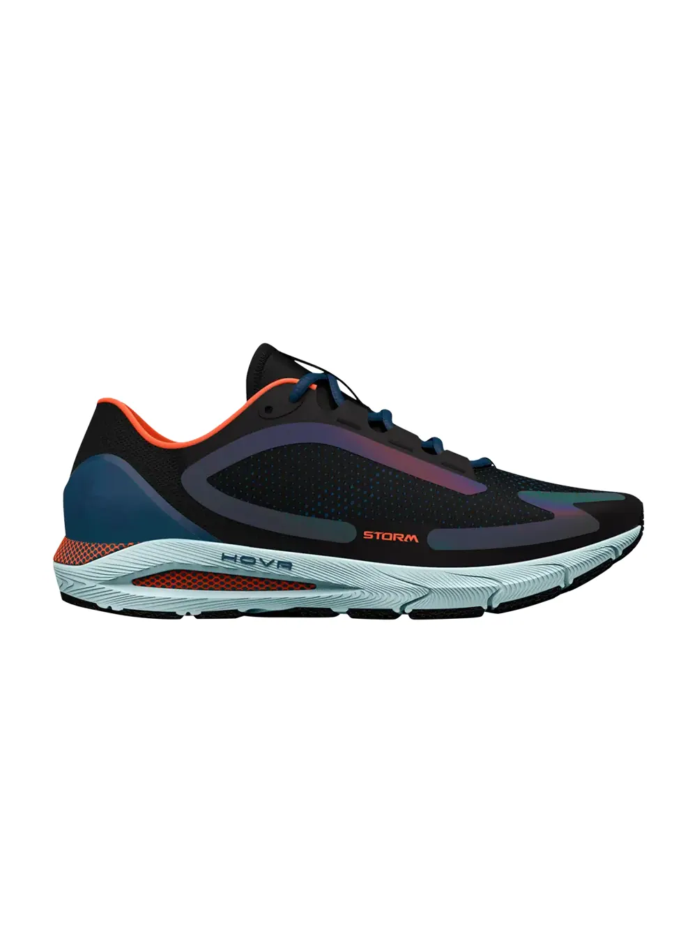 Кроссовки Wmns HOVR Sonic 5 Storm Under Armour — изображение 1 из 1, черный/синий/оранжевый