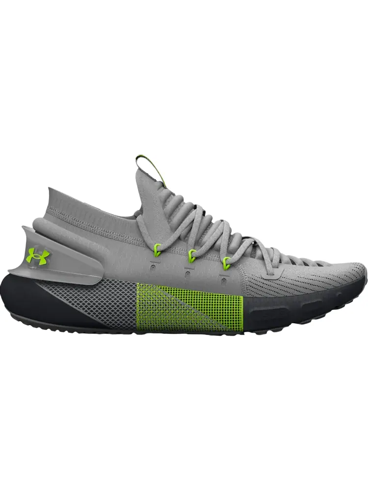 Кроссовки Under Armour HOVR Phantom 3 Mod Grey Lime — изображение 1 из 1, серый