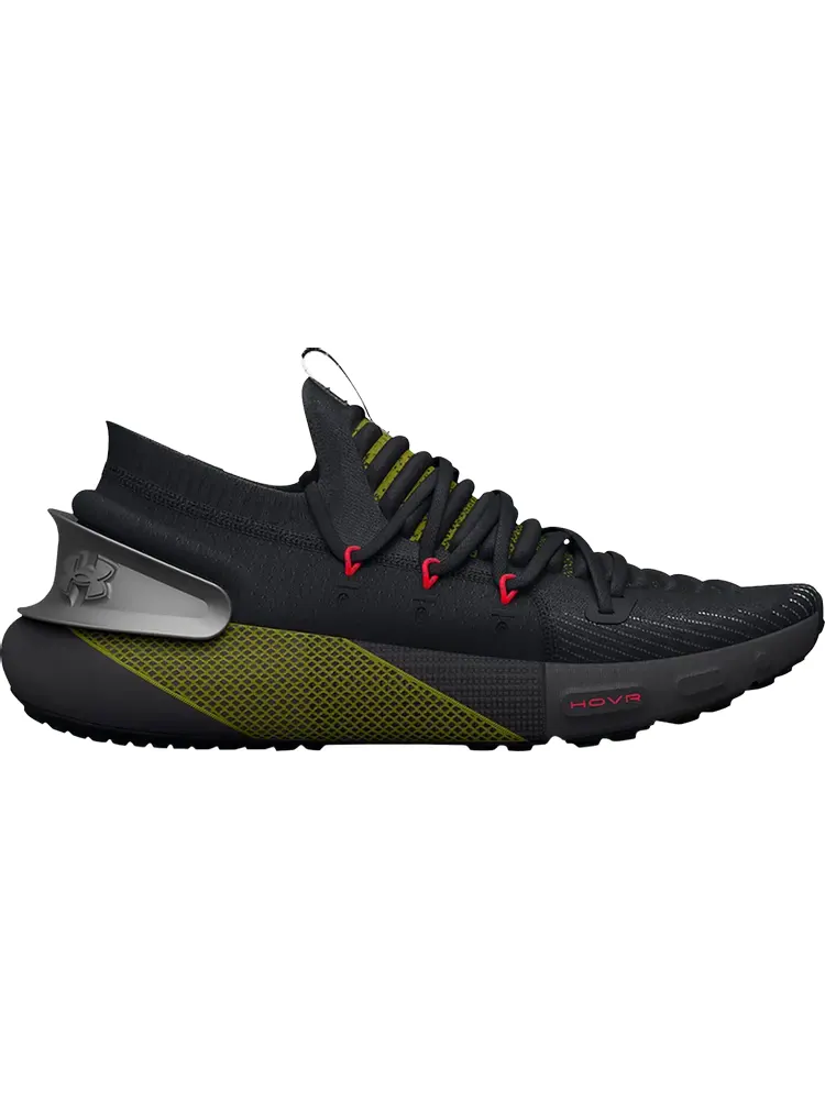 Кроссовки Under Armour HOVR Phantom 3 Black Green Red — изображение 1 из 1, черный