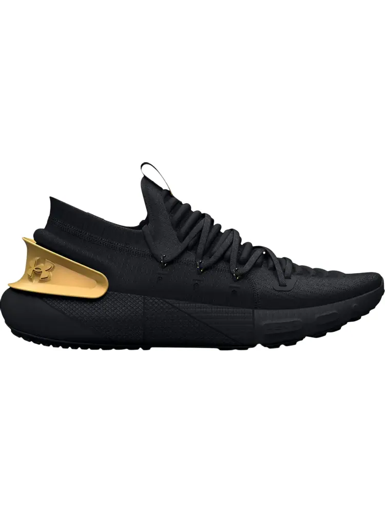Кроссовки Under Armour HOVR Phantom 3 Metallic - Black Gold — изображение 1 из 1, черный