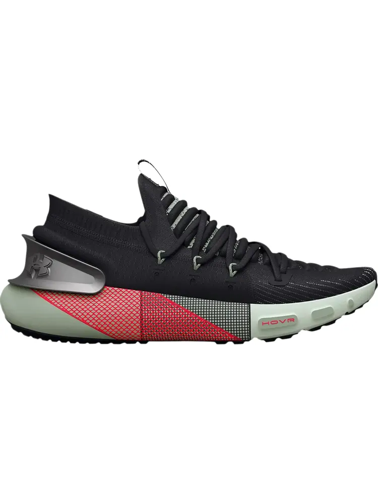 Кроссовки Under Armour Wmns HOVR Phantom 3 Metallic - Black Green Red — изображение 1 из 1, черный