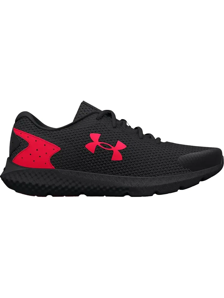 Кроссовки Under Armour Charged Rogue 3 Black Reflective — изображение 1 из 1, черный