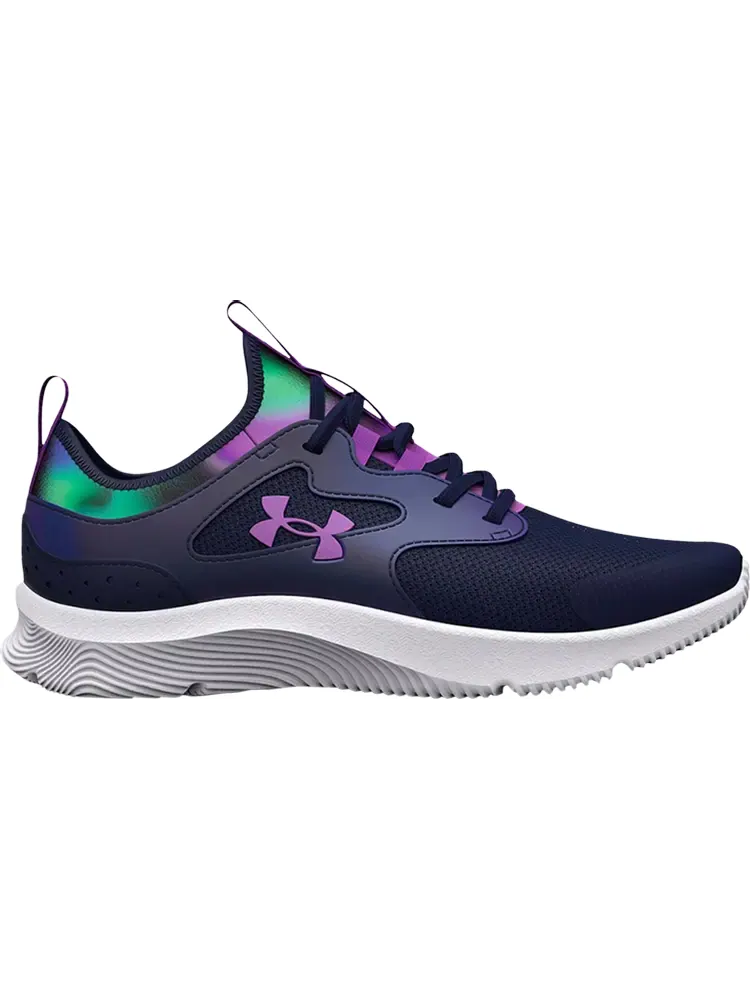 Кроссовки Under Armour Infinity 2.0 AL PS Midnight Navy Antifreeze — изображение 1 из 1, синий