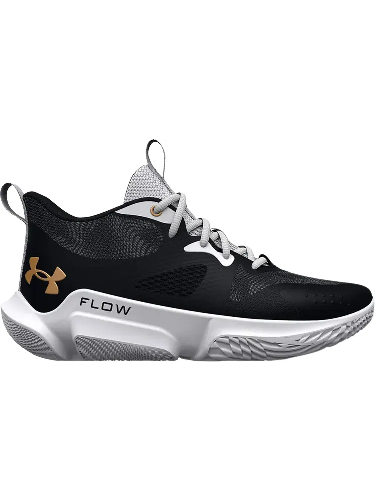Кроссовки Under Armour Wmns Flow Breakthru 3 Black White Gold — изображение 1 из 1, черный
