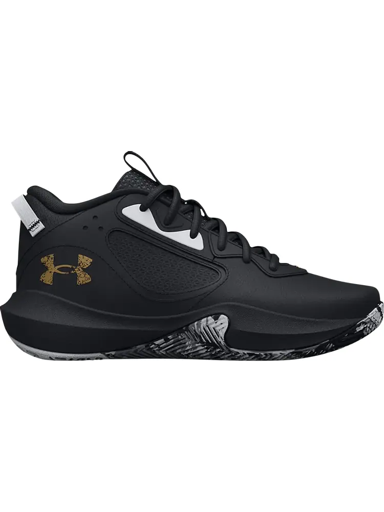 Кроссовки Under Armour Lockdown 6 Black Metallic Gold — изображение 1 из 1, черный
