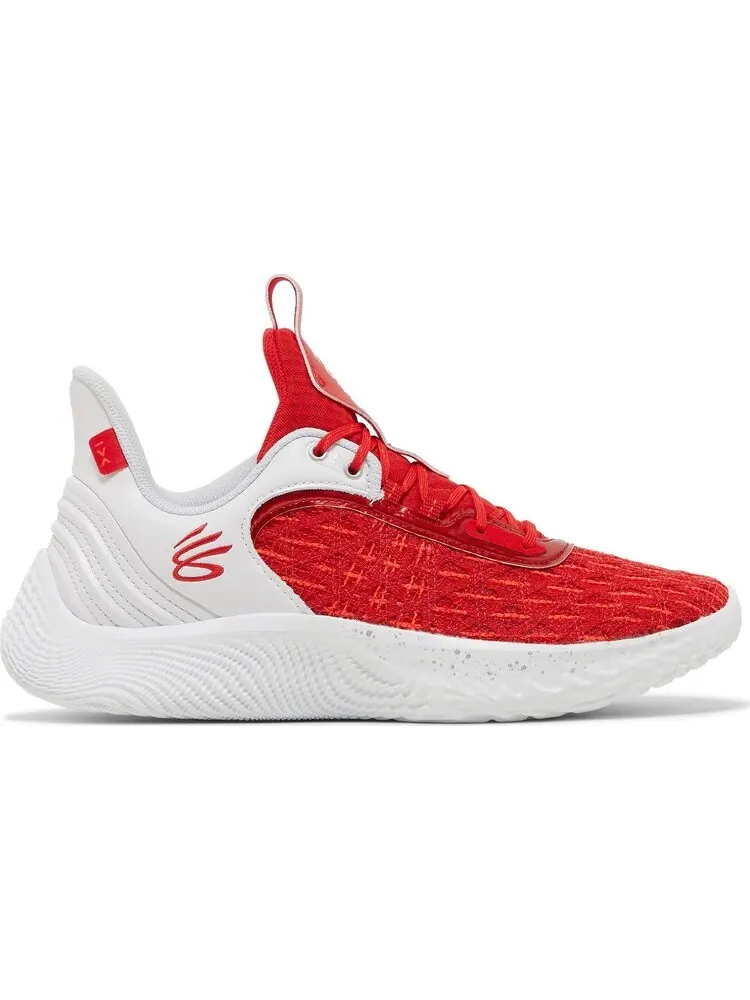 Кроссовки Curry Flow 9 Team White Red — изображение 1 из 8, красный