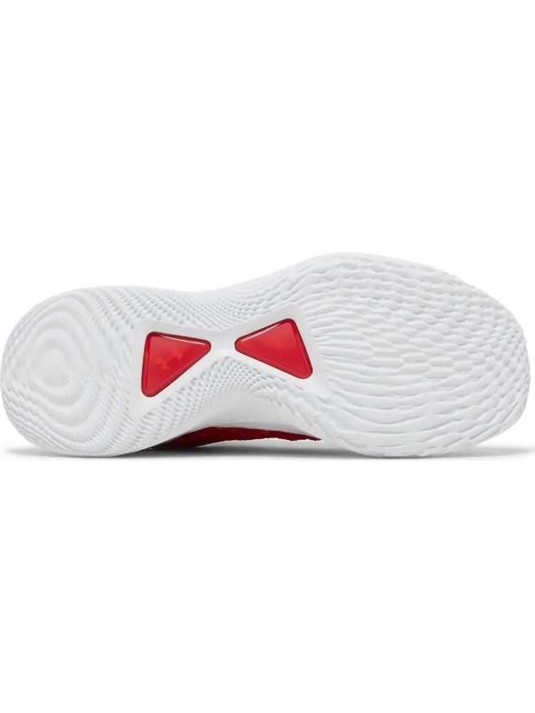 Кроссовки Curry Flow 9 Team White Red — изображение 4 из 8, красный