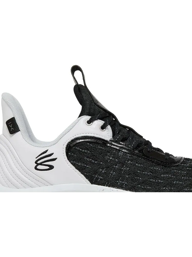 Кроссовки Curry Flow 9 Team White Black — изображение 2 из 8, черный