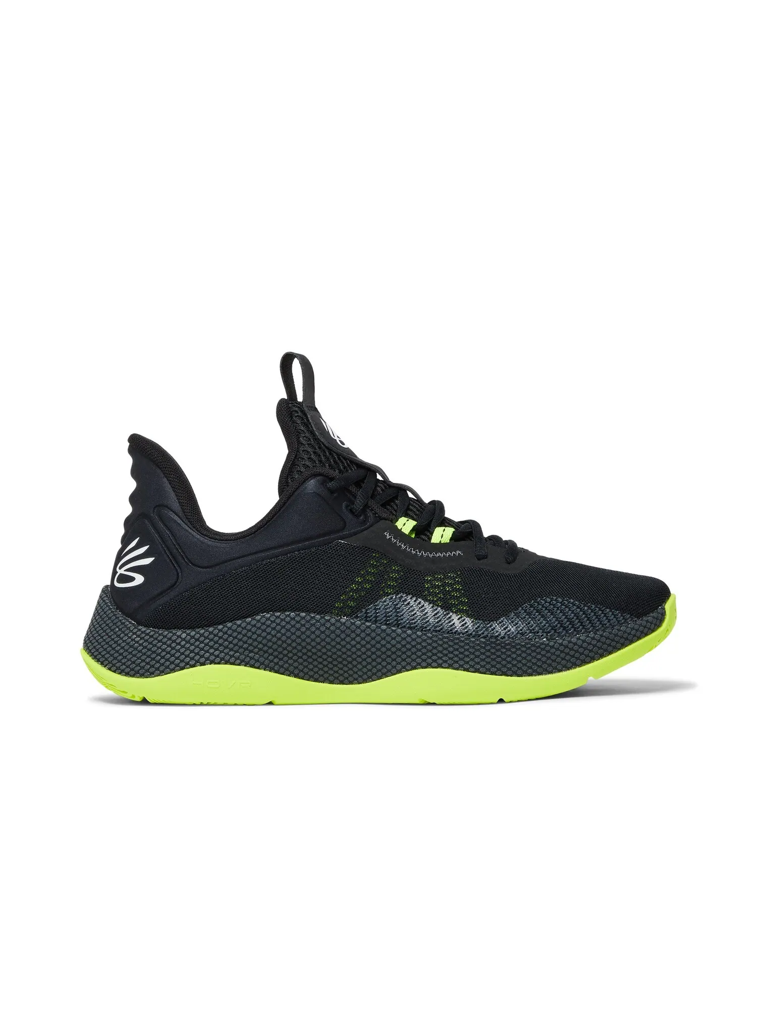 Кроссовки Curry HOVR Splash 2 Under Armour — изображение 1 из 8, черный/зеленый