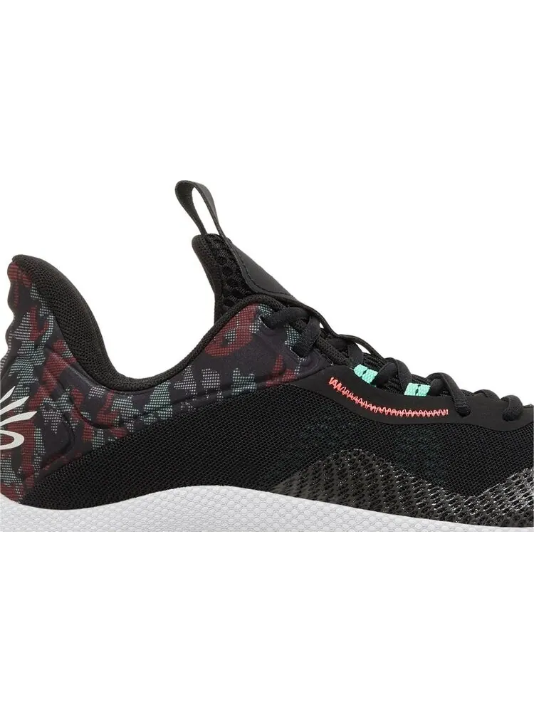 Кроссовки Curry HOVR Splash 2 Black Antifreeze Camo — изображение 2 из 8, черный