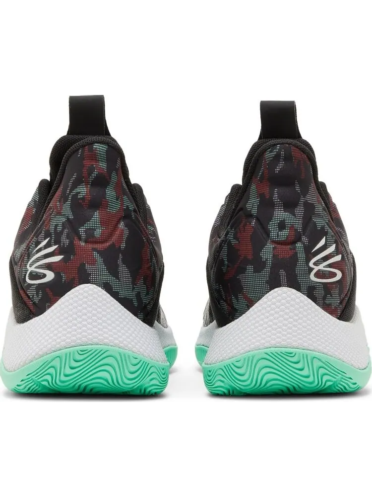 Кроссовки Curry HOVR Splash 2 Black Antifreeze Camo — изображение 6 из 8, черный