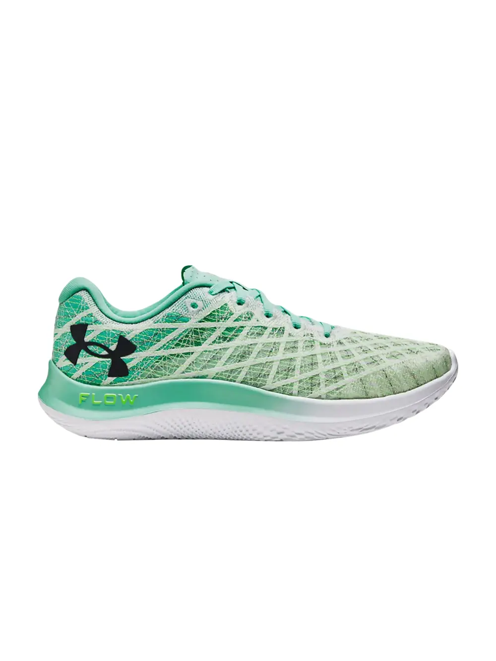 Кроссовки Flow Velociti Wind 2 CN Under Armour — изображение 1 из 1, белый/зеленый/черный