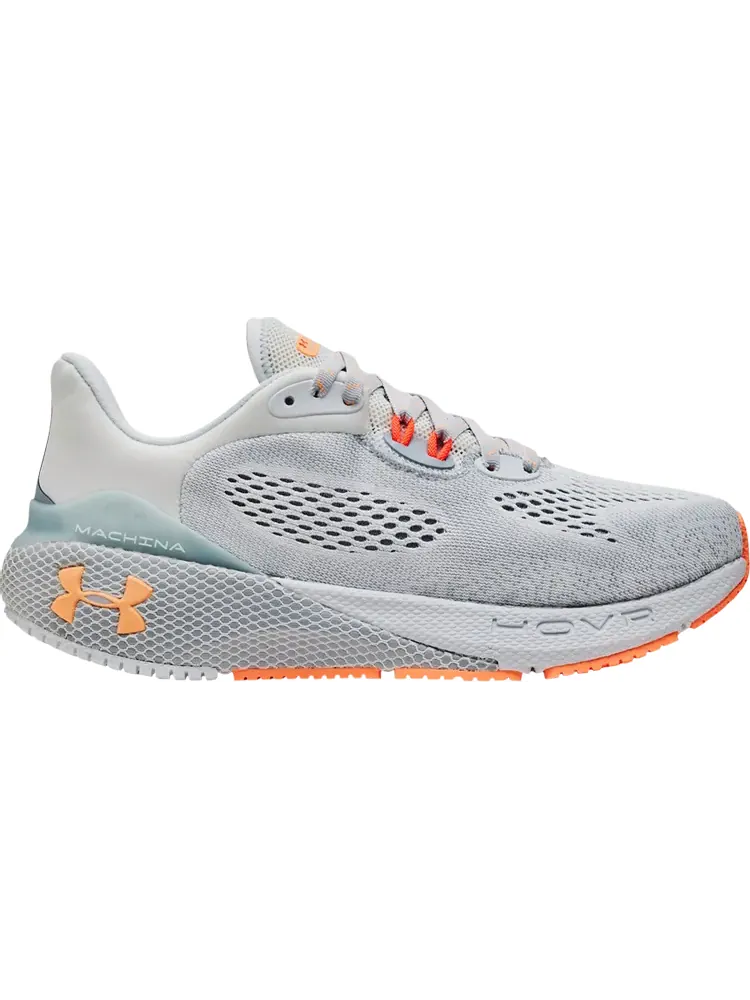 Кроссовки Under Armour Wmns HOVR Machina 3 Grey Mist Coral — изображение 1 из 1, серый