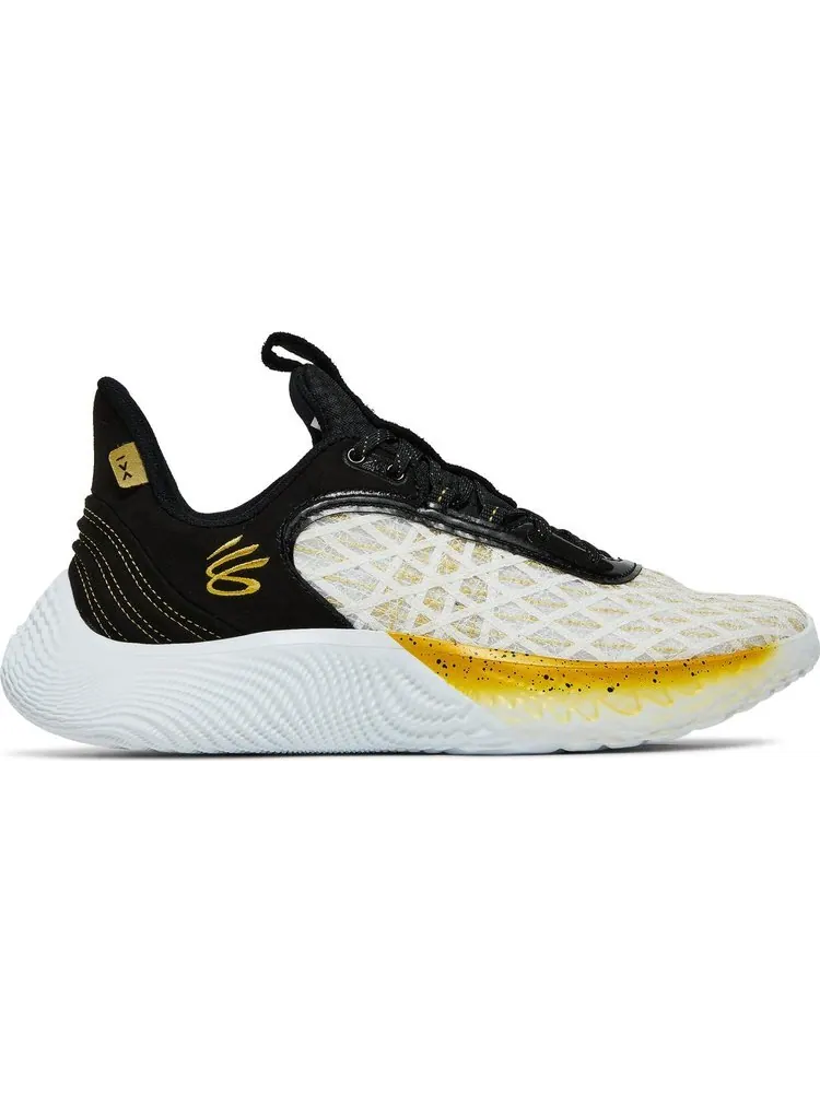 Кроссовки Curry Flow 9 Warp The Game Day - White Black — изображение 1 из 8, белый