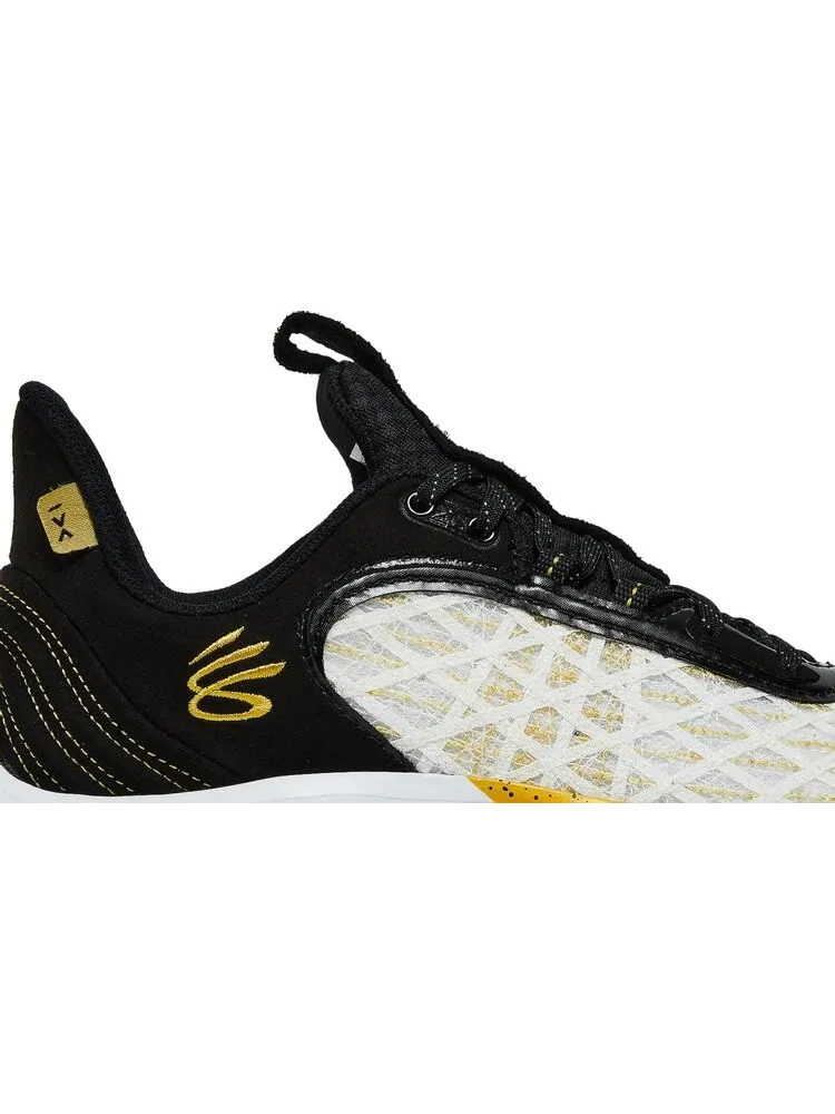 Кроссовки Curry Flow 9 Warp The Game Day - White Black — изображение 2 из 8, белый