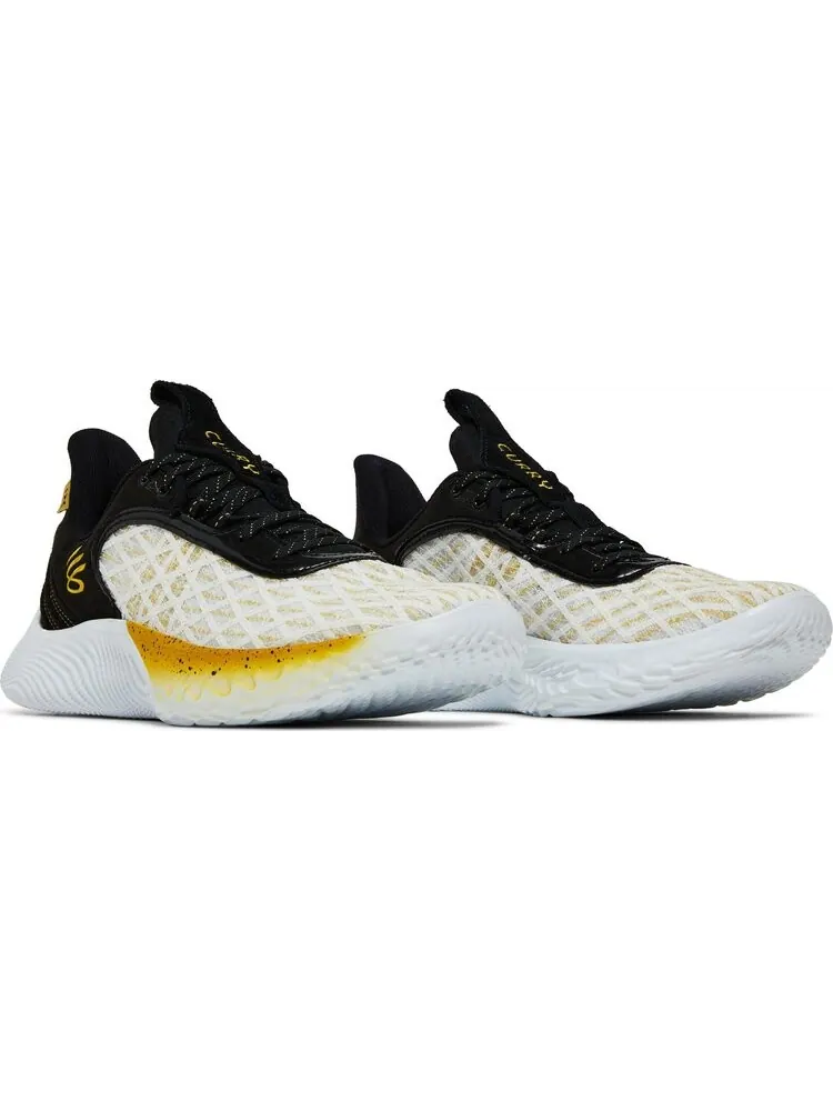 Кроссовки Curry Flow 9 Warp The Game Day - White Black — изображение 8 из 8, белый