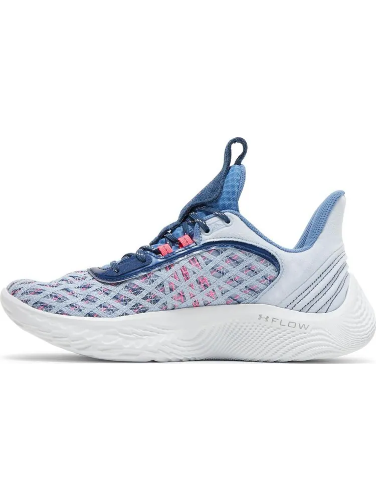 Кроссовки Curry Flow 9 Warp The Game Day — изображение 3 из 8, синий