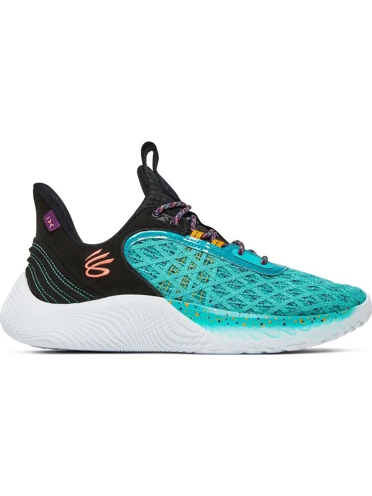 Кроссовки Curry Flow 9 Black History Month — изображение 1 из 8, зеленый
