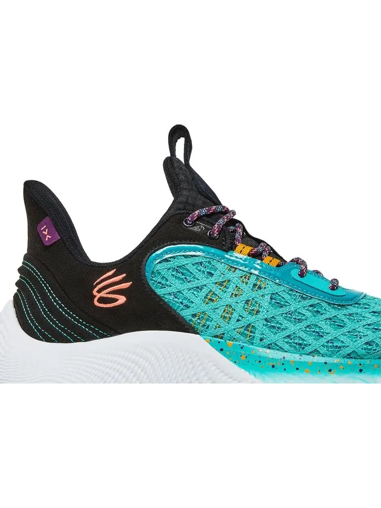 Кроссовки Curry Flow 9 Black History Month — изображение 2 из 8, зеленый