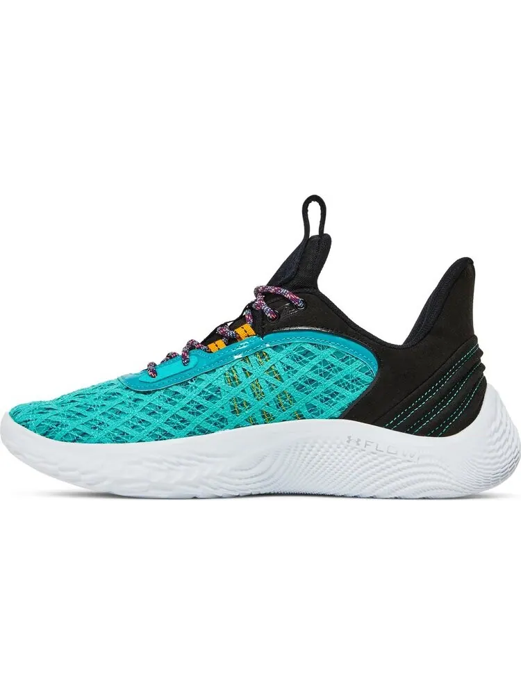 Кроссовки Curry Flow 9 Black History Month — изображение 3 из 8, зеленый