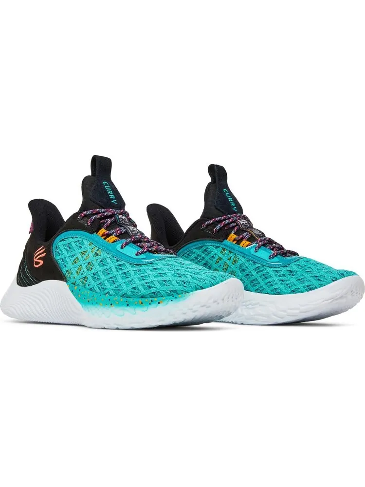 Кроссовки Curry Flow 9 Black History Month — изображение 8 из 8, зеленый