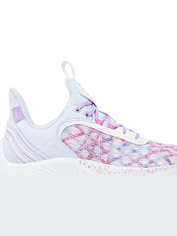Кроссовки Curry Flow 9 GS For The W — изображение 2 из 8, синий